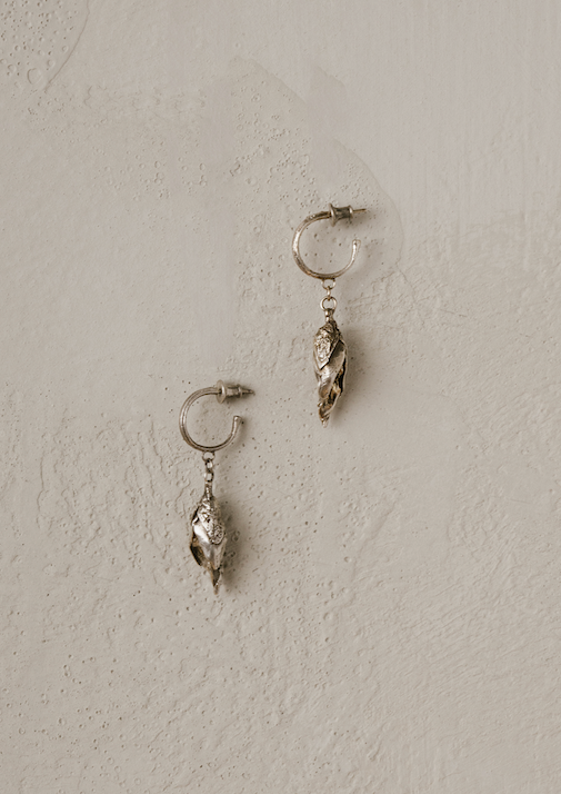 Magnolia Bud Earring