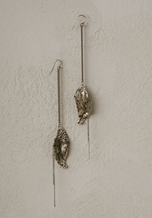 Decay Leaf Earring